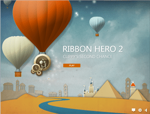 Ribbon Hero 2 Start Screen Ribbon Hero 2 - Start screen