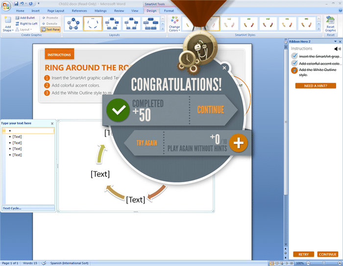 Ribbon Hero - Screenshot 2 Ribbon Hero 2 - Screenshot 2