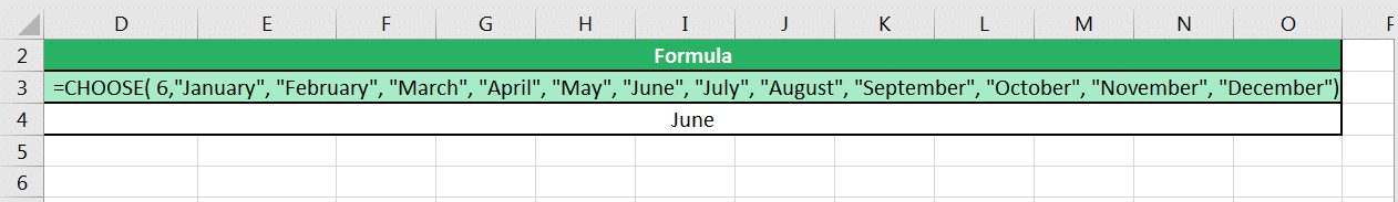 How to use the CHOOSE function in Excel + free exercise file