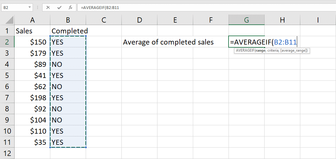 averageif-criteria