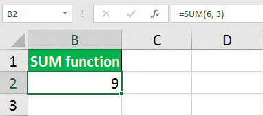 picture 10 Result of SUM function