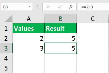 picture 13 Adding cell references and literal number