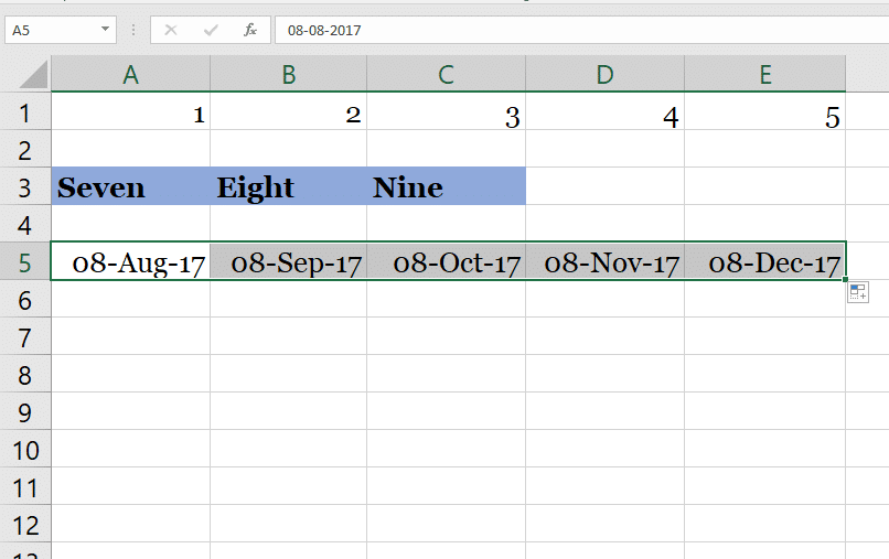 How to use Flash Fill and Auto Fill in Excel To Save Time