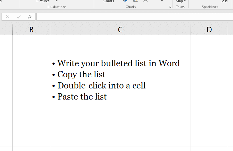 how-to-add-bullet-points-in-excel-3-different-ways-shortcut