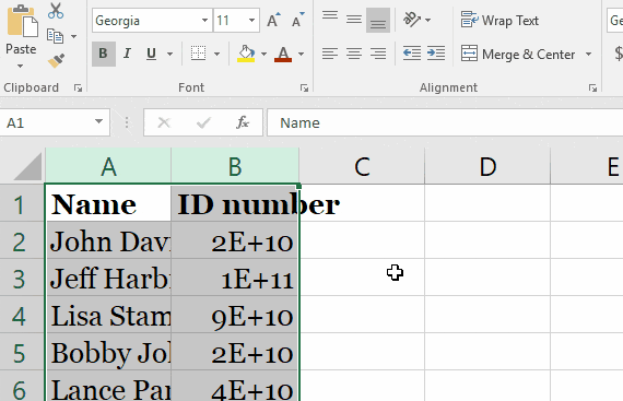 compare two columns in excel and print differences