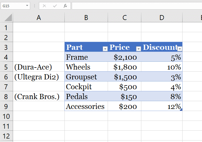 sensor Duke Herself Excel Tables: Learn how to make an Excel Table in 60 seconds