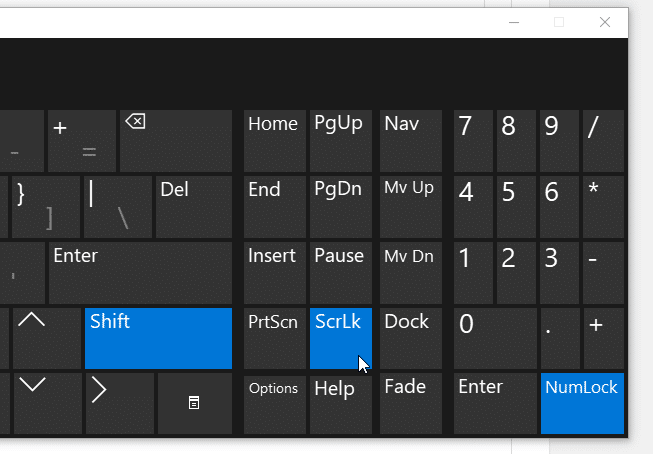 How to turn Scroll Lock On or Off in Excel  Windows & Mac 