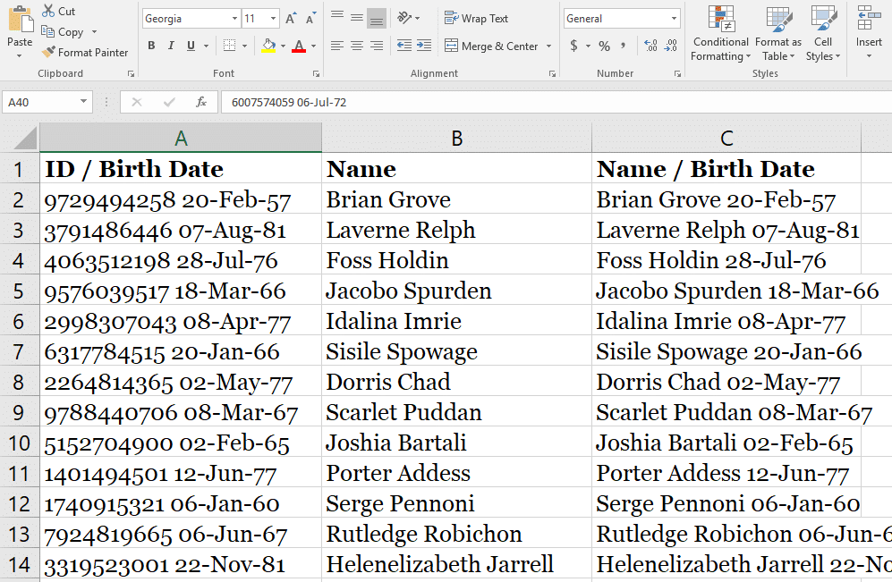 Excel Function Replace Special Characters