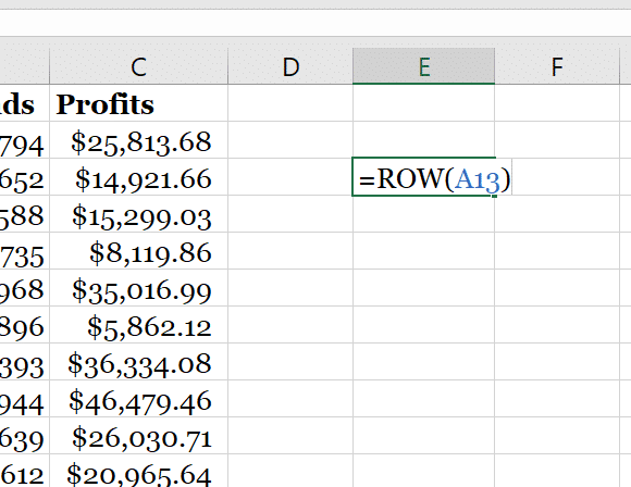 How To Use The Row And Rows Functions In Excel Laptrinhx 8349