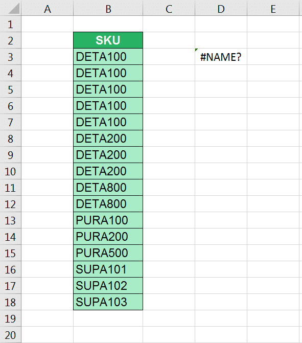 How To Fix The Excel Errors Value Ref And Name Easily