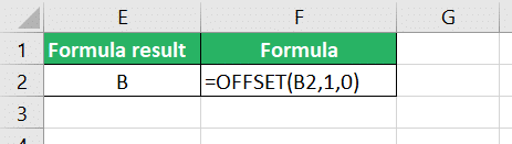 How to use the OFFSET function in Excel + practical examples