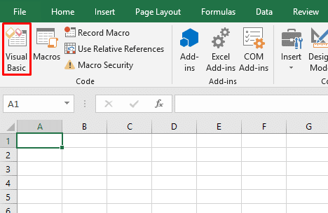 is visual basic for excel relevant