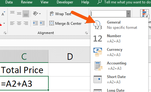 Is The Formula Visible Instead Of The Result Here S How To Fix It