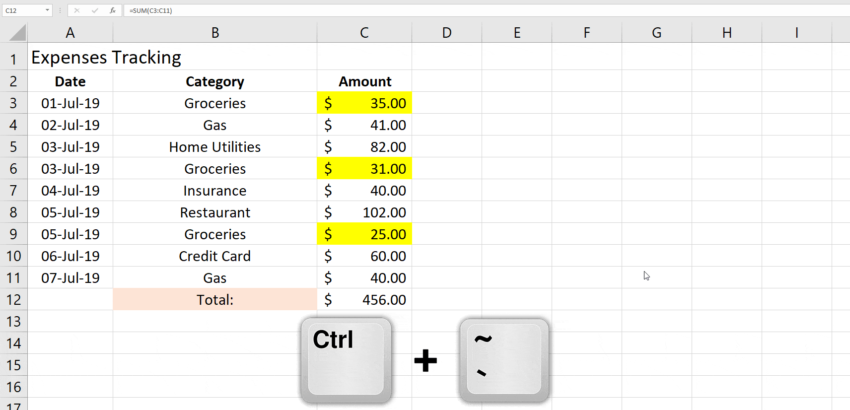 delete a cell in excel for mac