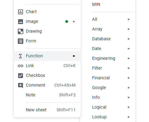 google-sheets-functions