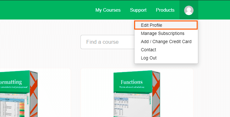 Edit Profile