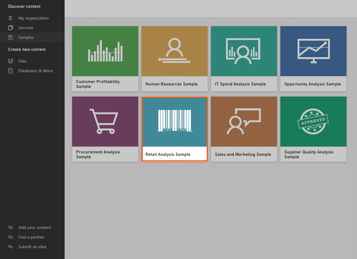 How to Use the Included Sample Data in Power BI (+Examples)