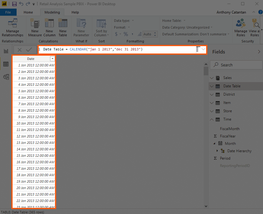 How To Create A Date Table In Power BI Fast And Easy