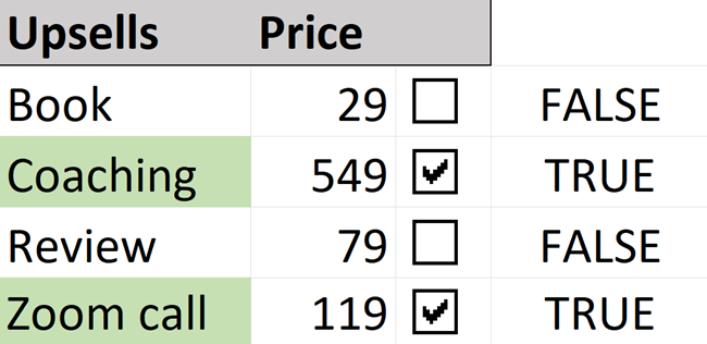 Dynamic highlight based on linked cells with conditional formatting