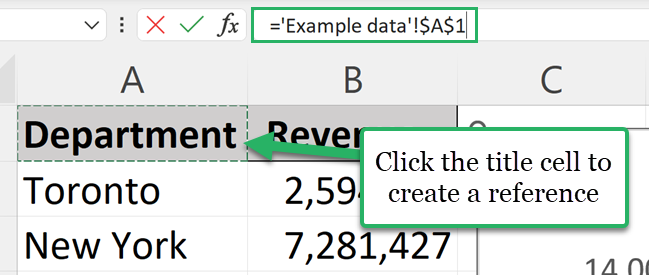 Double left-click and write your title