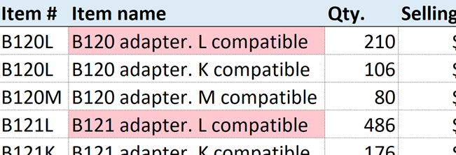 Conditional formatting in Excel - highlight cells