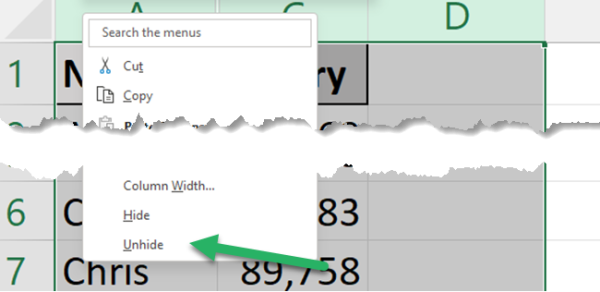 How to Unhide All Hidden Rows & Columns in Excel (At Once)