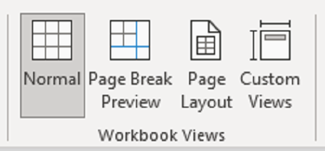 11 workbook view Workbook View in Excel on Windows