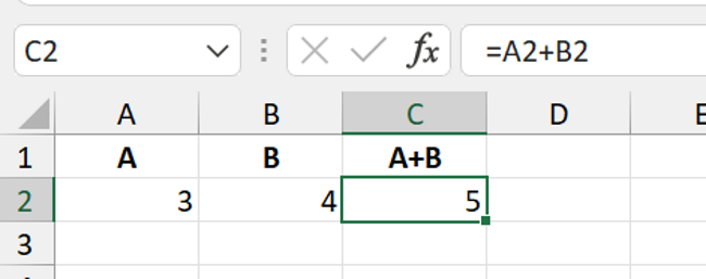 Manual calculation mode