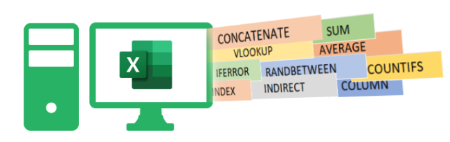 Most Excel users will only ever use about 100 of these functions