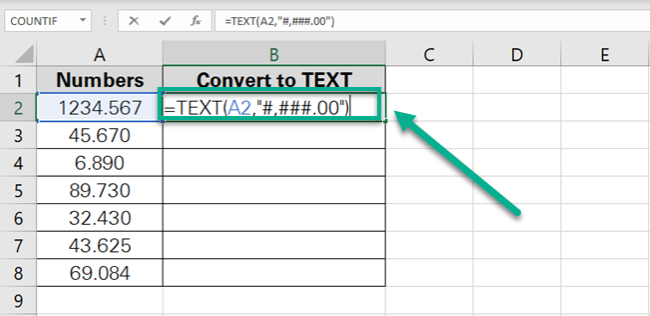 02 text function Writing the TEXT function