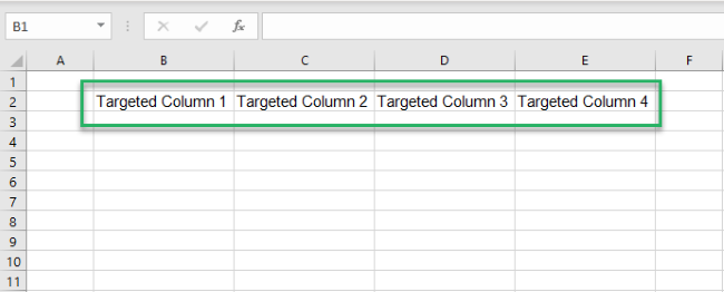 Autofit the column widths for multiple columns