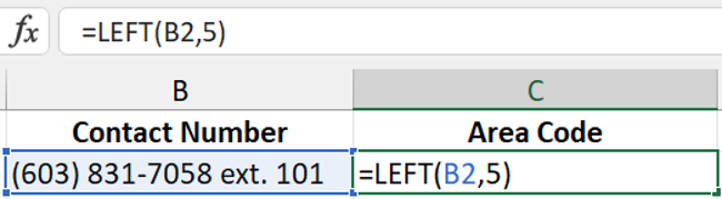 05 last input character number The last input is the number of characters to be extracted
