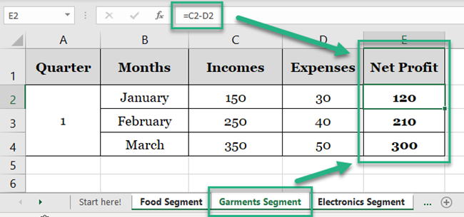 Editing multiple sheets together