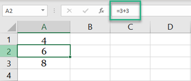 Multiple cells have formulas