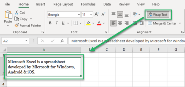 4 Quick Ways to Wrap Text in Excel (Practical Guide)