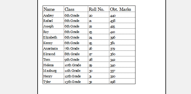 Gridlines appearing on the worksheet while in preview mode.