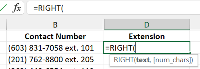 10 hide column You can also hide Column C for now.