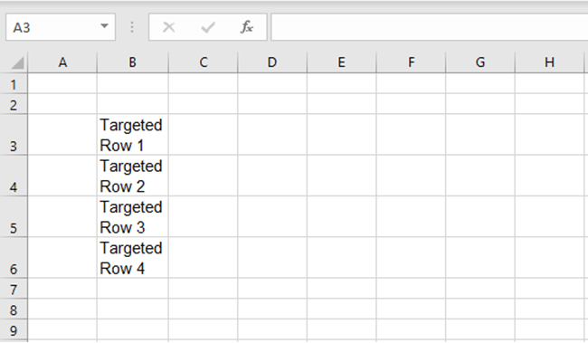 Autofit multiple rows