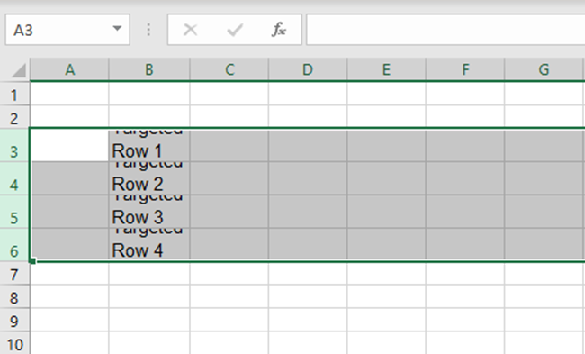 Select multiple rows