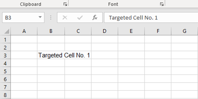 The contents of the cell spilling out