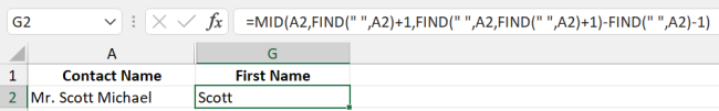26 use excel mid with find Here we use Excel MID function again with FIND