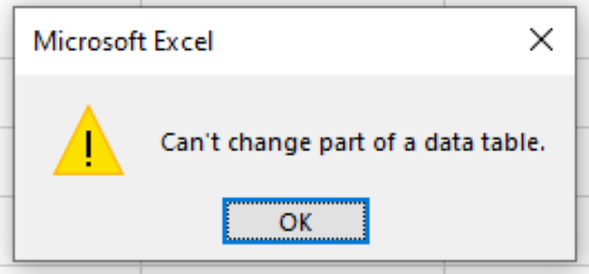 29 edit two variable data table Can't change part of a data table