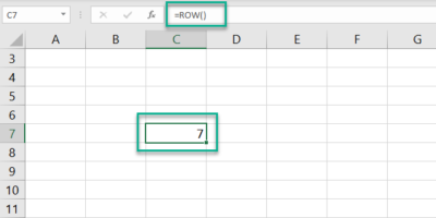 The Excel ROW Function Explained: How To Find a Row Number Easily