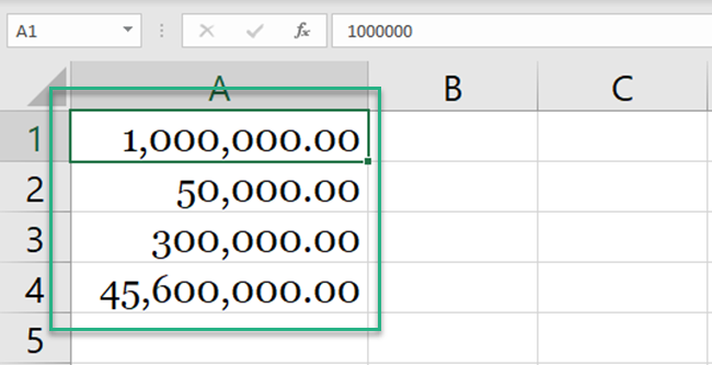 Two decimals to the number