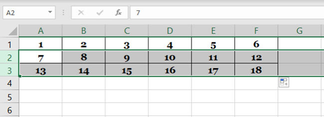 Selecting multiple rows