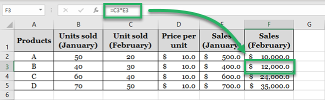 Column references changed