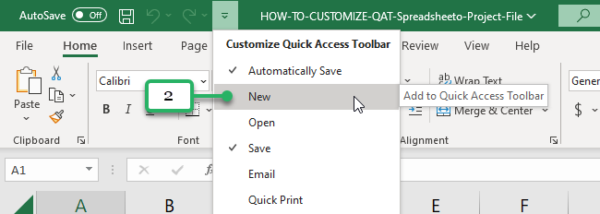 How to Customize the Quick Access Toolbar in Excel (2023)