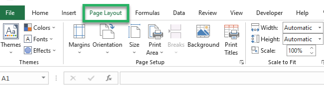 Page layout in desktop app