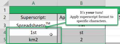 How to Use Superscript and Subscript in Excel (Full Guide)