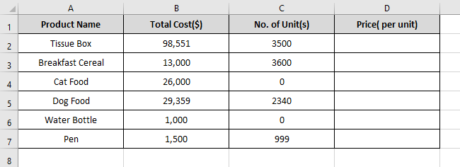 ISERROR data